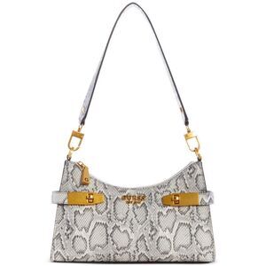 GUESS Women's Python Zadie Shoulder Bag in Animal
